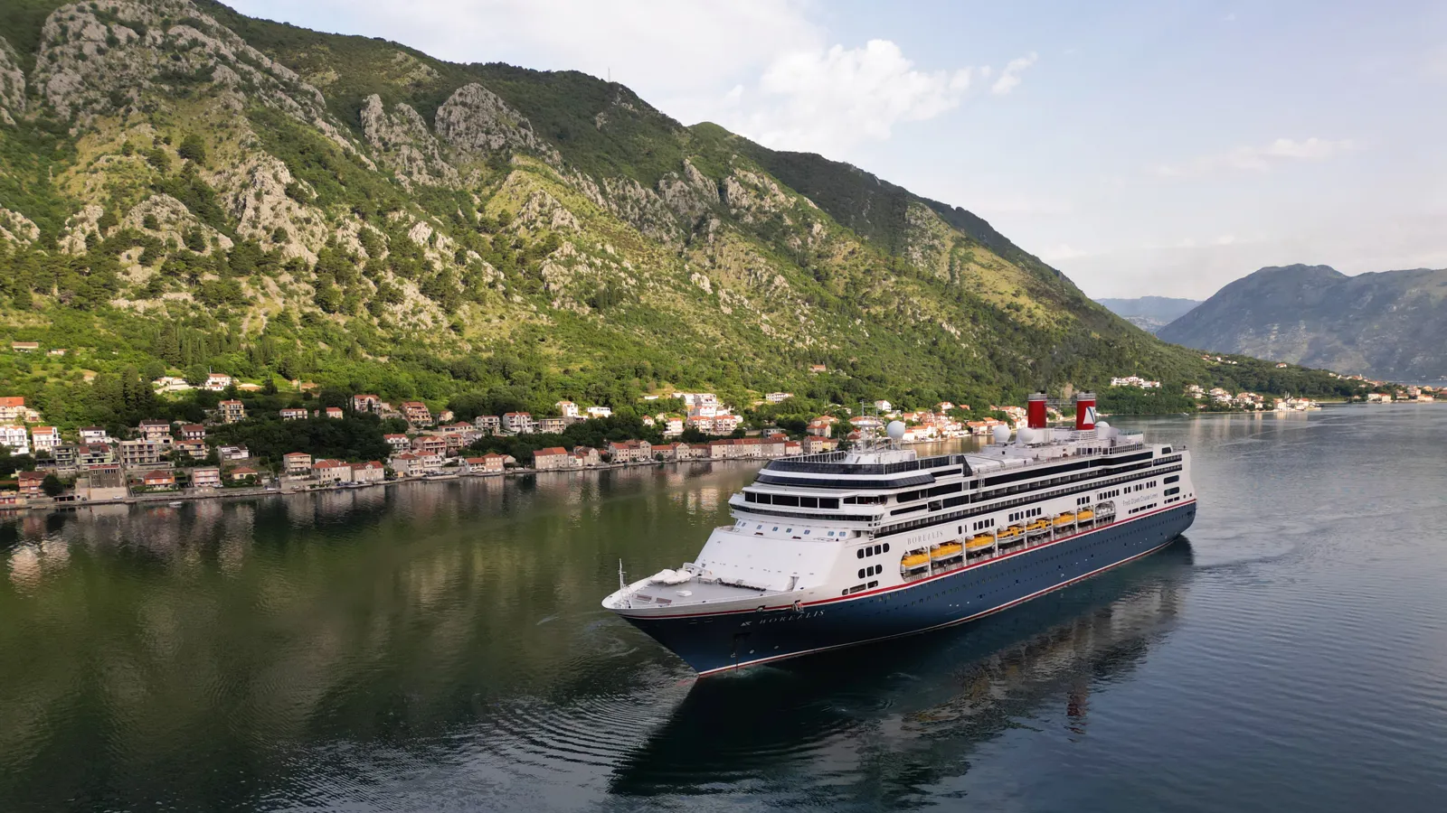 7 Borealis Sailing Out Of Kotor, June 2024.Jpg Edited